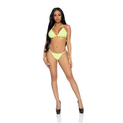 2 Pc Phoenix Bikini Set Yellow Large