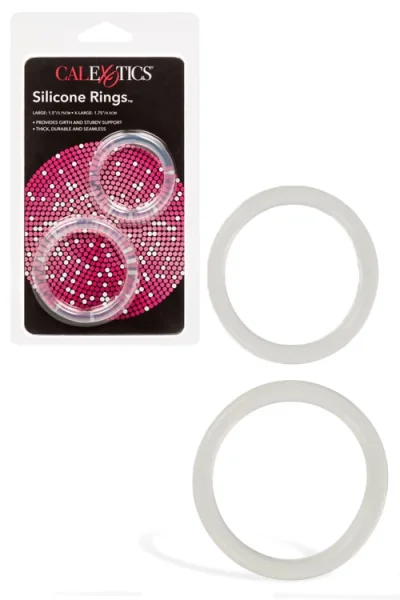 California Exotic Silicone Penis Rings (Set of Two)