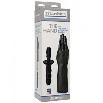 TitanMen Vac U Lock The Hand with Handle Black