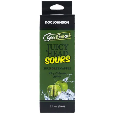 Goodhead Juicy Head Dry Mouth Spray Sour Green Apple 2 Oz