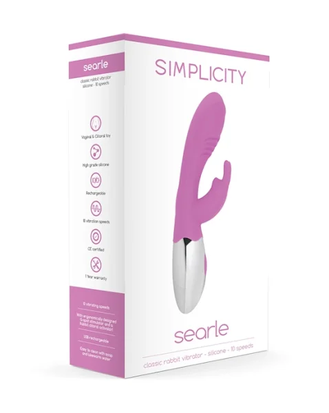 Searle Classic Rabbit Vibrator - Pink