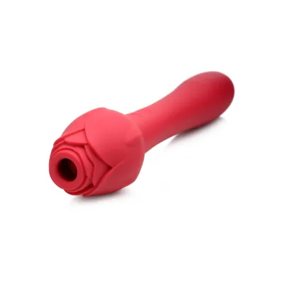 Bloomgasm Sweet Heart Rose 5x Suction Rose and 10x Vibrator Pink
