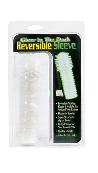 Glow-in-the-dark reversible sleeve