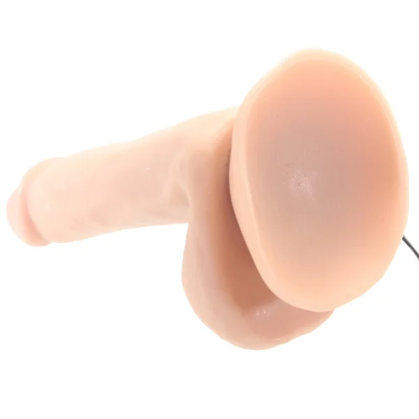 Dr. Skin - Dr. Spin - 6 Inch Gyrating Realistic Dildo - Vanilla