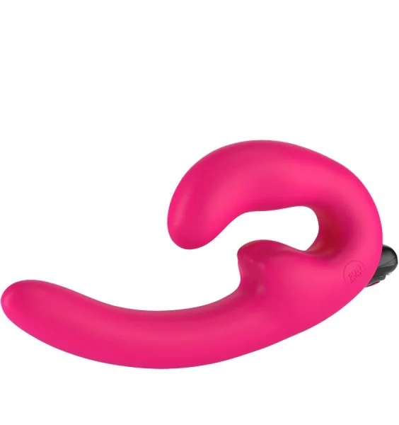 Fun Factory Sharevibe Vibrating Wearable Dildo - Pink — image 5 of 8