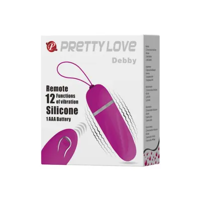 Debby Vibrator Stimulator Egg Pink 3 5 Inch