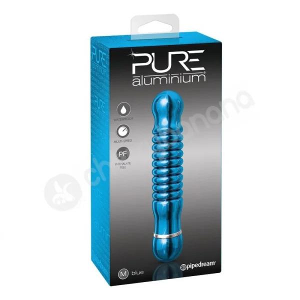 Pure Aluminium Blue Medium Vibrator