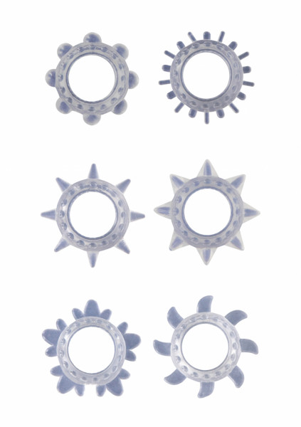 Cock Ring Set - Transparent - Cock Ring Shop
