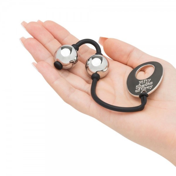 Fifty Shades of Grey Inner Goddess Mini Silver Pleasure Balls