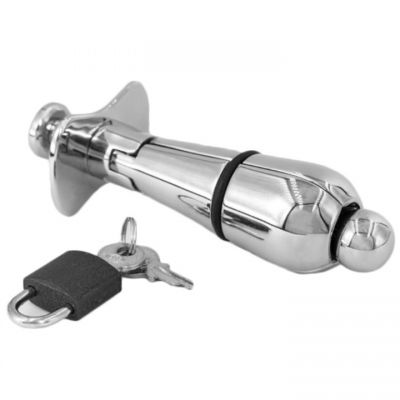 Torment Stainless Steel Anal Locking Plug
