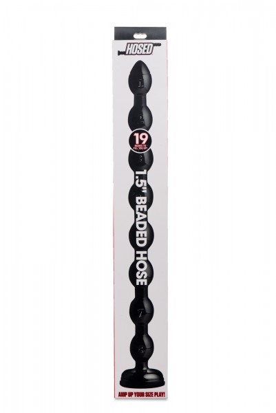 19" Beaded 1.5" Thick Anal Snake