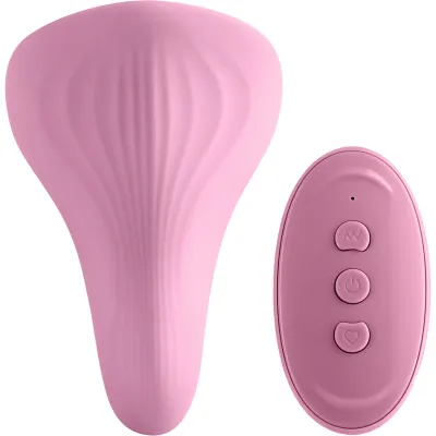 Desire Mantra Rechargeable Silicone Panty Vibrator With Remote Pink