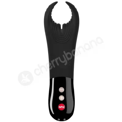 Fun Factory Manta Black Vibrating Couples Stroker