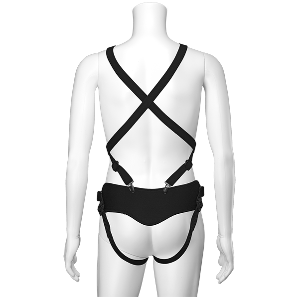 Vac-U-Lock Chest & Suspender Harness with Plug