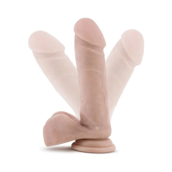 Au Natural 8 inches Sensa Feel Dildo Beige