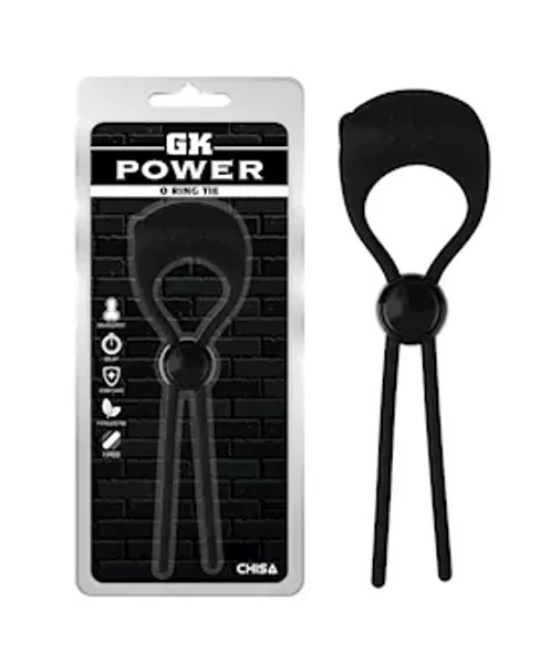 O Ring Tie - Black — image 4 of 4