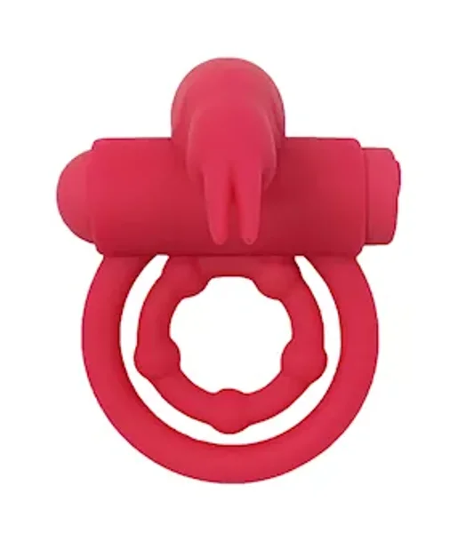 Share Satisfaction Vibrating Rabbit Ring - Pink — image 5 of 8