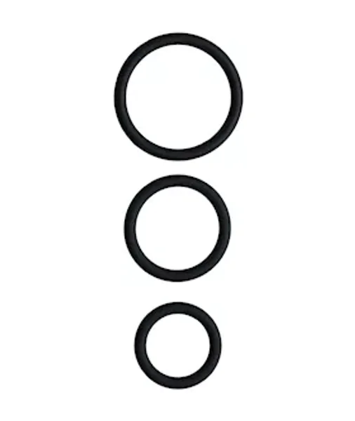 Share Satisfaction Stamina C-ring Set - Black
