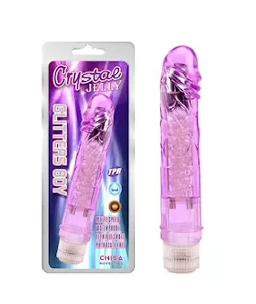 Glitter Boy Vibrator - 9.2 Inch — image 14 of 14