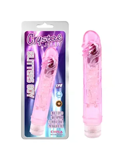 Glitter Boy Vibrator - 9.2 Inch — image 12 of 14