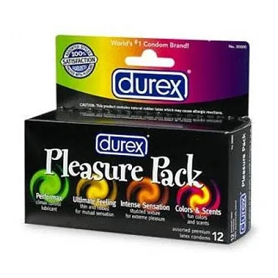 Durex Pleasure Pack 12pk