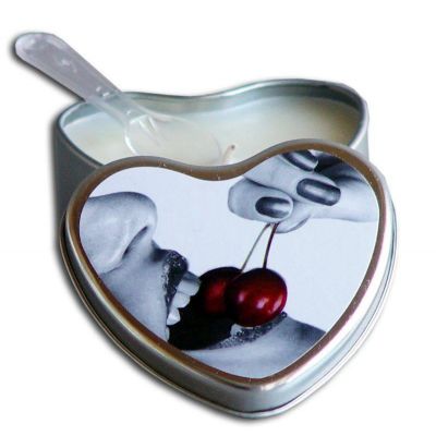 Earthly Body Flavored Edible Massage Candle Vegan