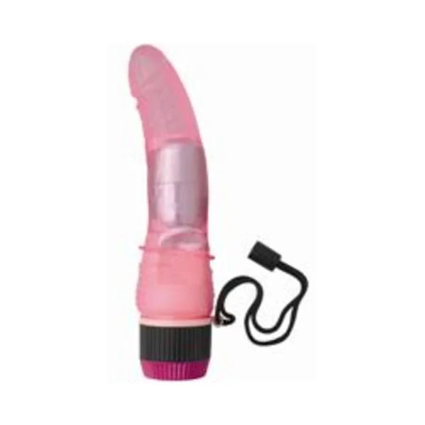 Waterproof Jelly Caribbean #4 Vibrator - Pink