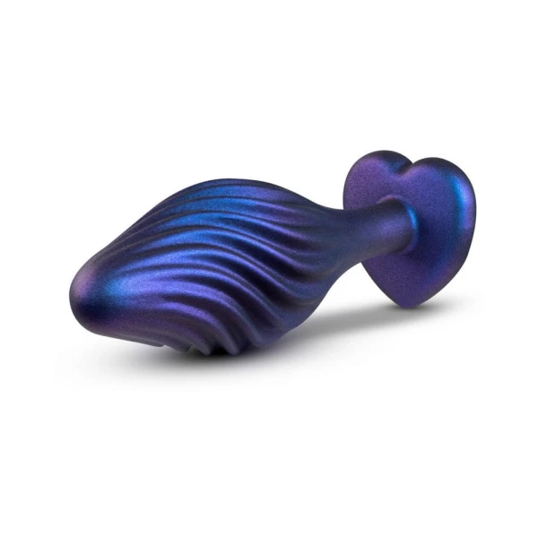Anal Adventures Matrix - Swirling Bling Plug -  Sapphire