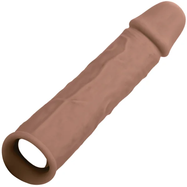 Performance Maxx Life-Like 8" Penis Extension By CalExotics - Chocolate