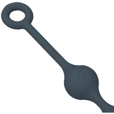 QUATTRO 7 Speed Vibrating Beads Black