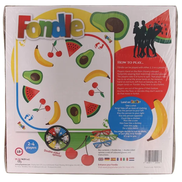 Fondle Fruity Hands On Game