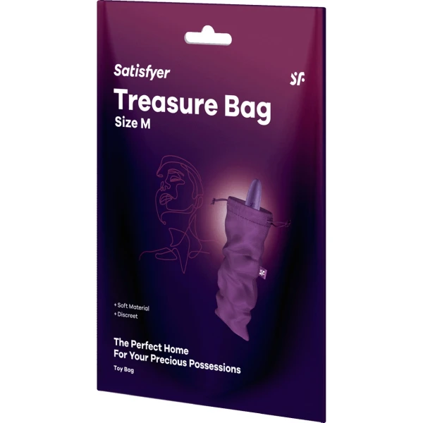 Satisfyer Treasure Toy Bag Medium - Lilac