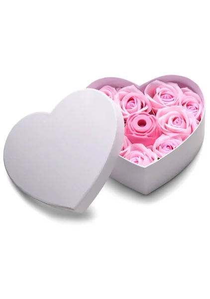 Bloomgasm The Rose Pressure Wave Stimulator Lover's Gift Box - Red