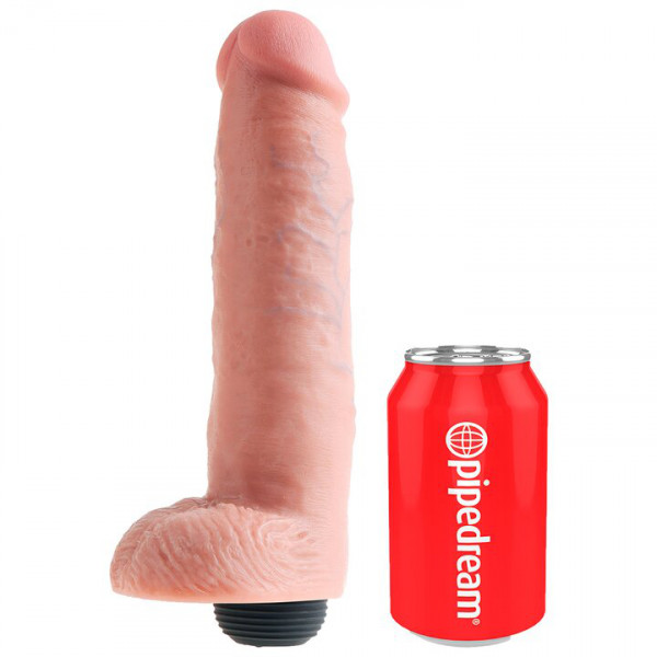 Pipedream King Cock Light Squirting Ballsy Dildo - 8, 9, 10 Inch — image 4 of 10