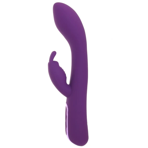 Jack Rabbit Elite Warming Rabbit Silicone Rechargeable Dual Stimulation Vibrator By CalExotics