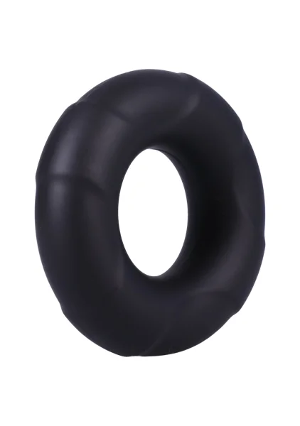 In A Bag Black Silicone C-Ring By Doc Johnson