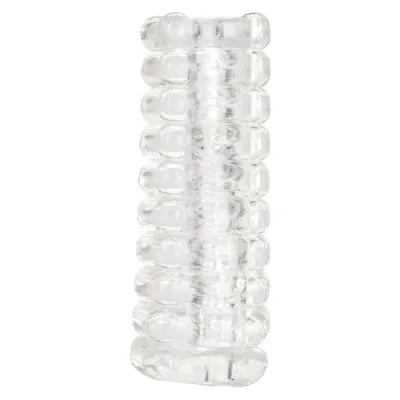 CalExotics Textured Ribbed Reversible Stroker