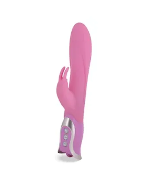 Serenity Rabbit Vibrator - Pink - 10.5 Inch — image 3 of 4