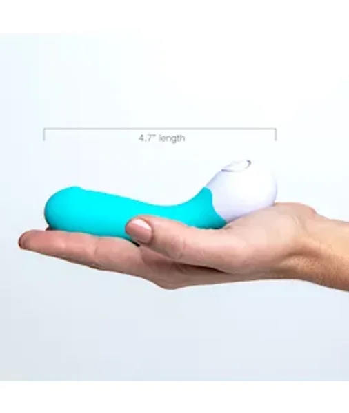 Lovelife Cuddle Mini G-spot Vibrator - 4.7 Inch - Aqua - 4.7 Inch — image 9 of 10