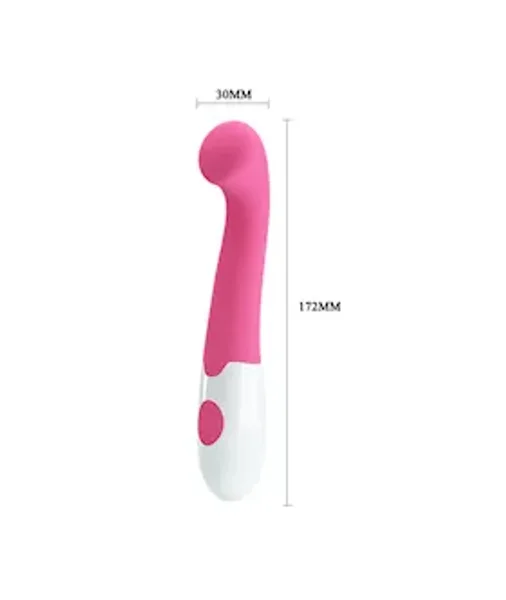 Charles G-spot Vibrator - Pink - 6.7 Inch — image 10 of 11