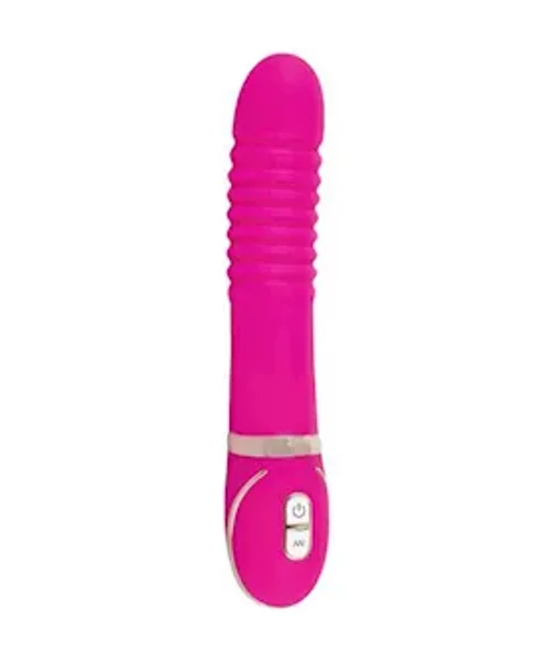Pleats G Spot Vibrator - Pink — image 4 of 5