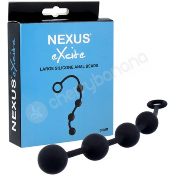 Nexus Excite Large Silicone Anal Beads