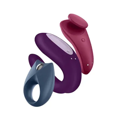 Satisfyer Partner Box 3 Double Joy Sexy Secret Royal One