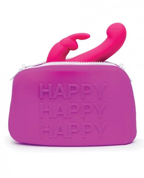 Happy Rabbit HAPPY Large Silicone Zip Storage Case 