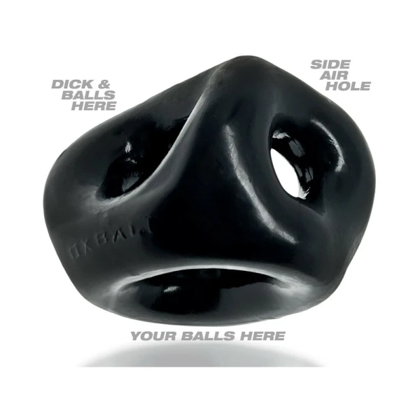 Extreme Bondage Gear: Oxballs Tri-sport Xl Thicker 3-ring Sling Black