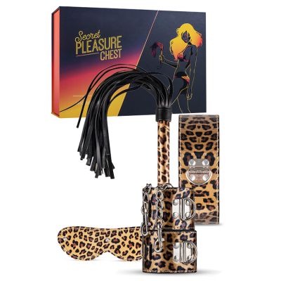 Secret Pleasure Chest Wicked Wildcat Beginner s Bondage Set 9 Pce