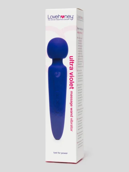 Lovehoney Ultra Violet Powerful Silicone Rechargeable Wand