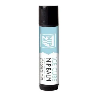 Nip Zip Ice Cube Nip Balm Chocolate Mint Tube Carded