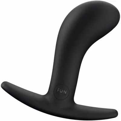 Fun Factory Bootie Medium Silicone Anal Plug Black