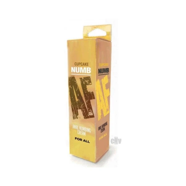 Anal Lube: Numb Af Anal Desensitizer Cupcake 1.5 Oz.